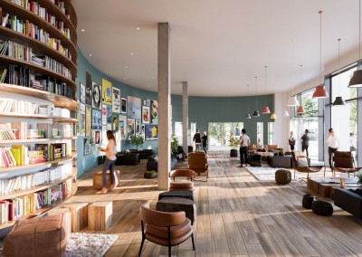 The main lounge