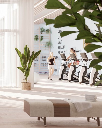 The gym